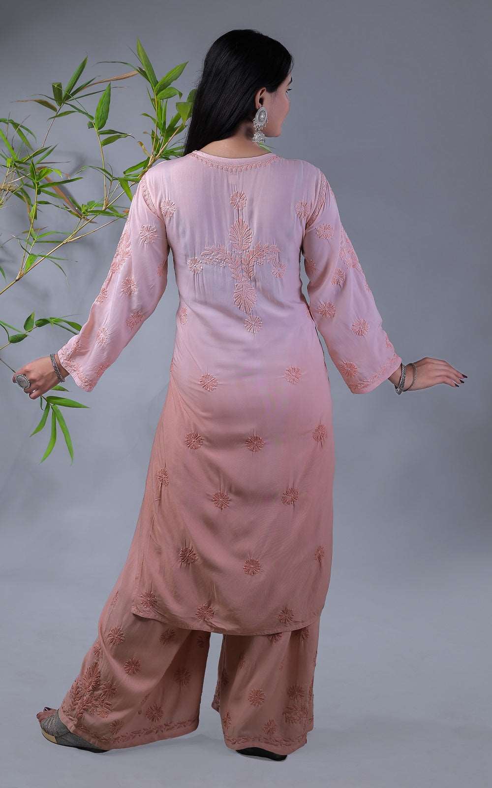 Lavanya Modal Chikankari Kurta Plazo Set