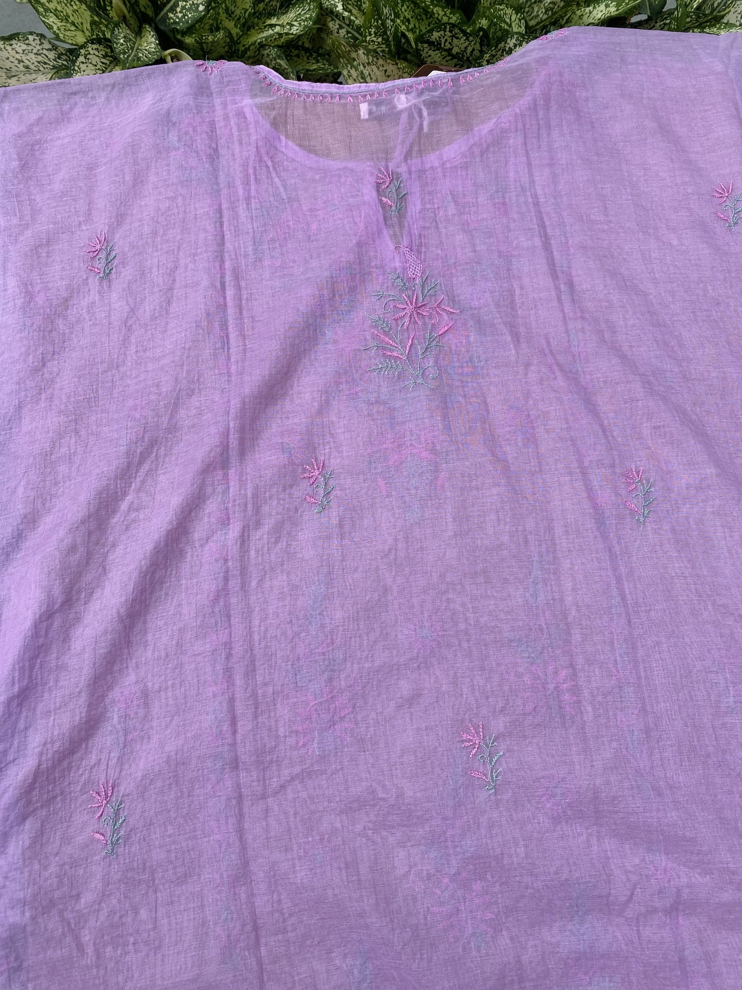 Premium Mul Chanderi Chikankari Kaftans