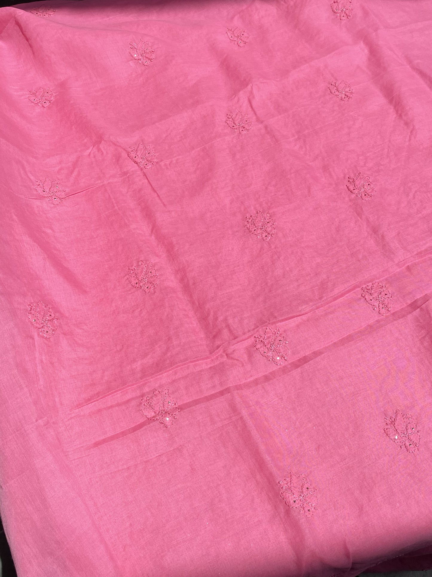 Naaz Chikankari Netpatch Unstitched Kurta