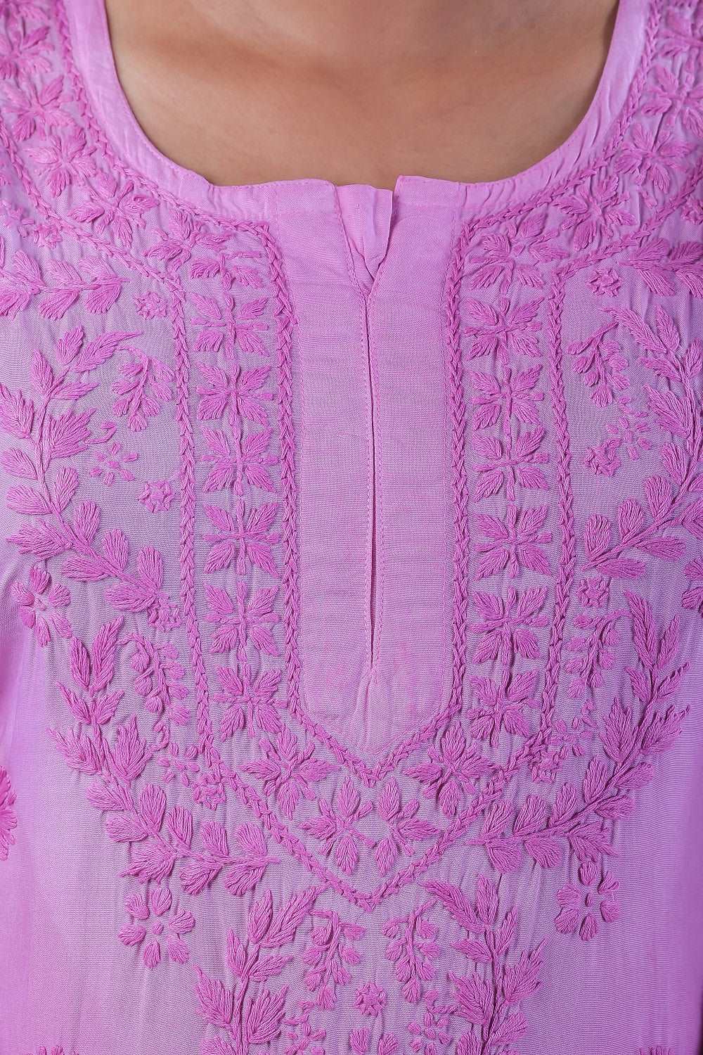 Lavanya Modal Chikankari Kurta Plazo Set