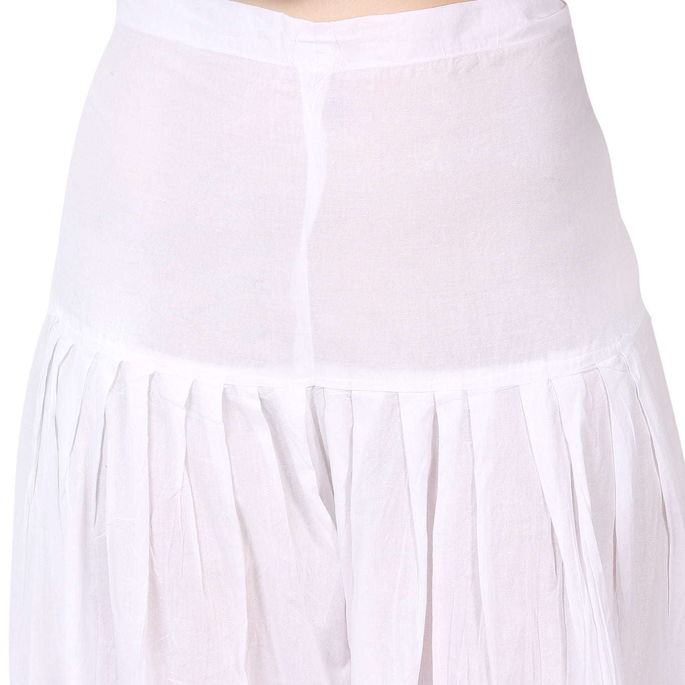 Afghani Chikankari Mulmul Dhoti Shalwar