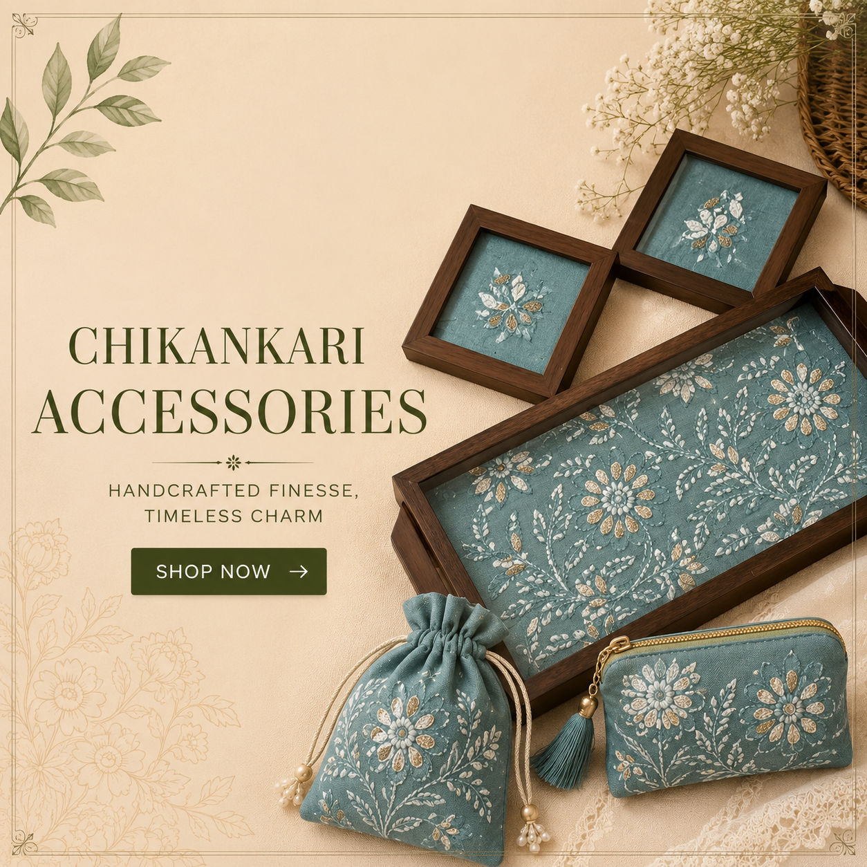 Chikankari Accessories