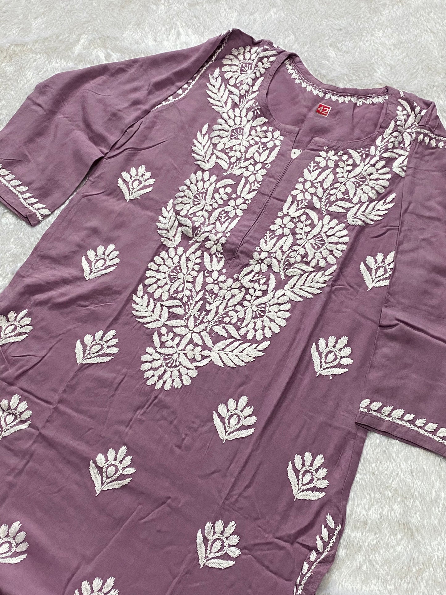 Gulraiz Grace Rayon Chikankari Kurta