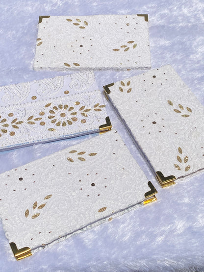 Noor-e-Khaas – Handmade Chikankari & Gota Patti Embroidered Diary