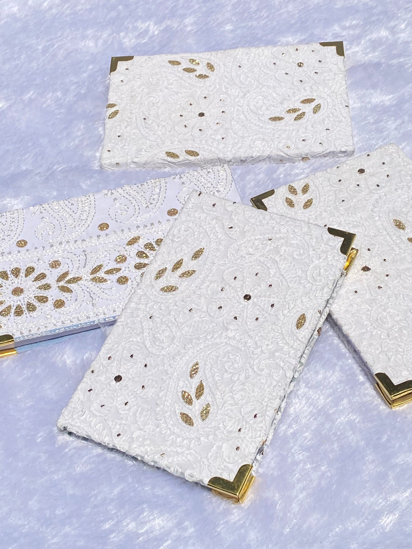 Noor-e-Khaas – Handmade Chikankari & Gota Patti Embroidered Diary