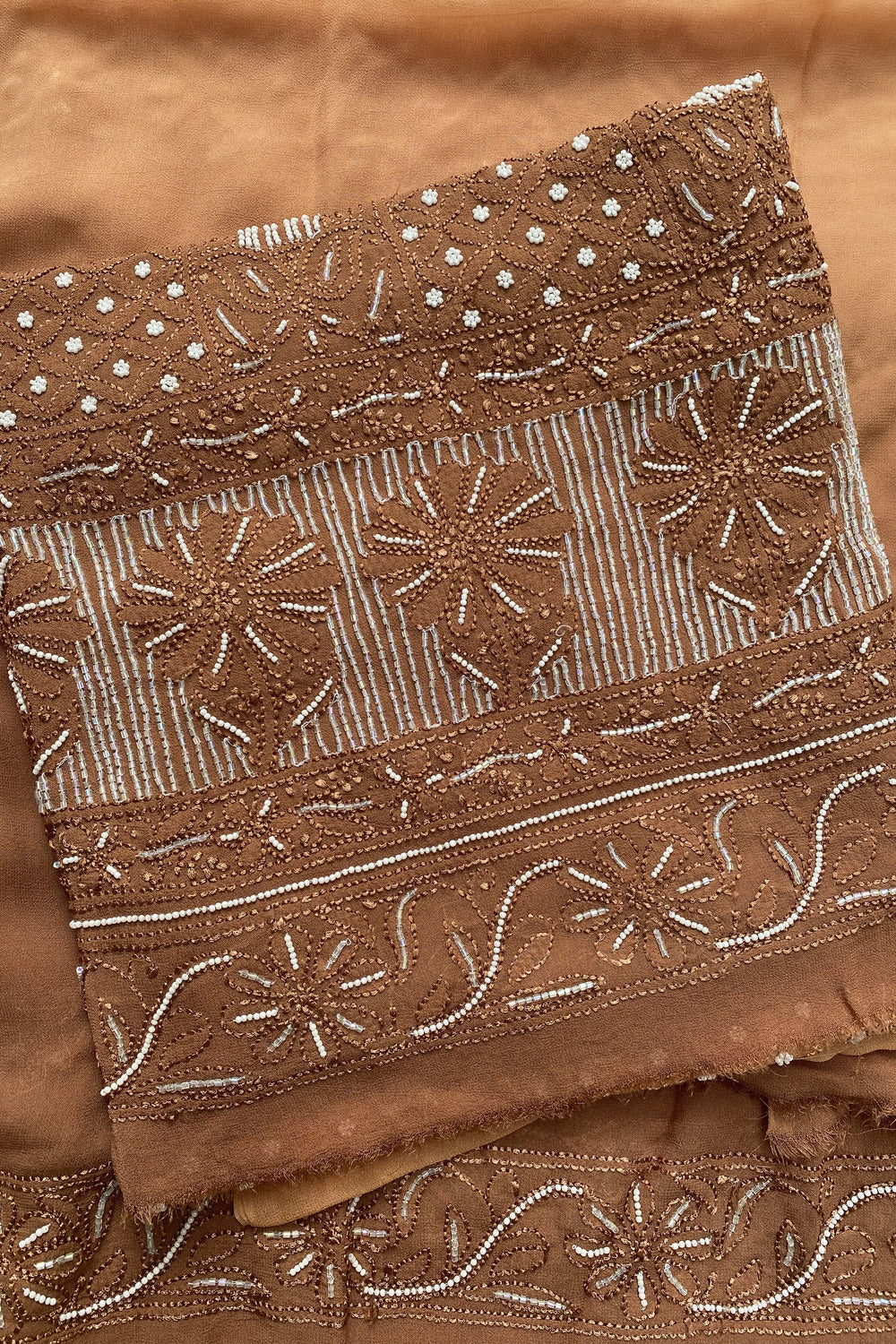 Famous Chikankari Resham Embroidered Unstitched Suit