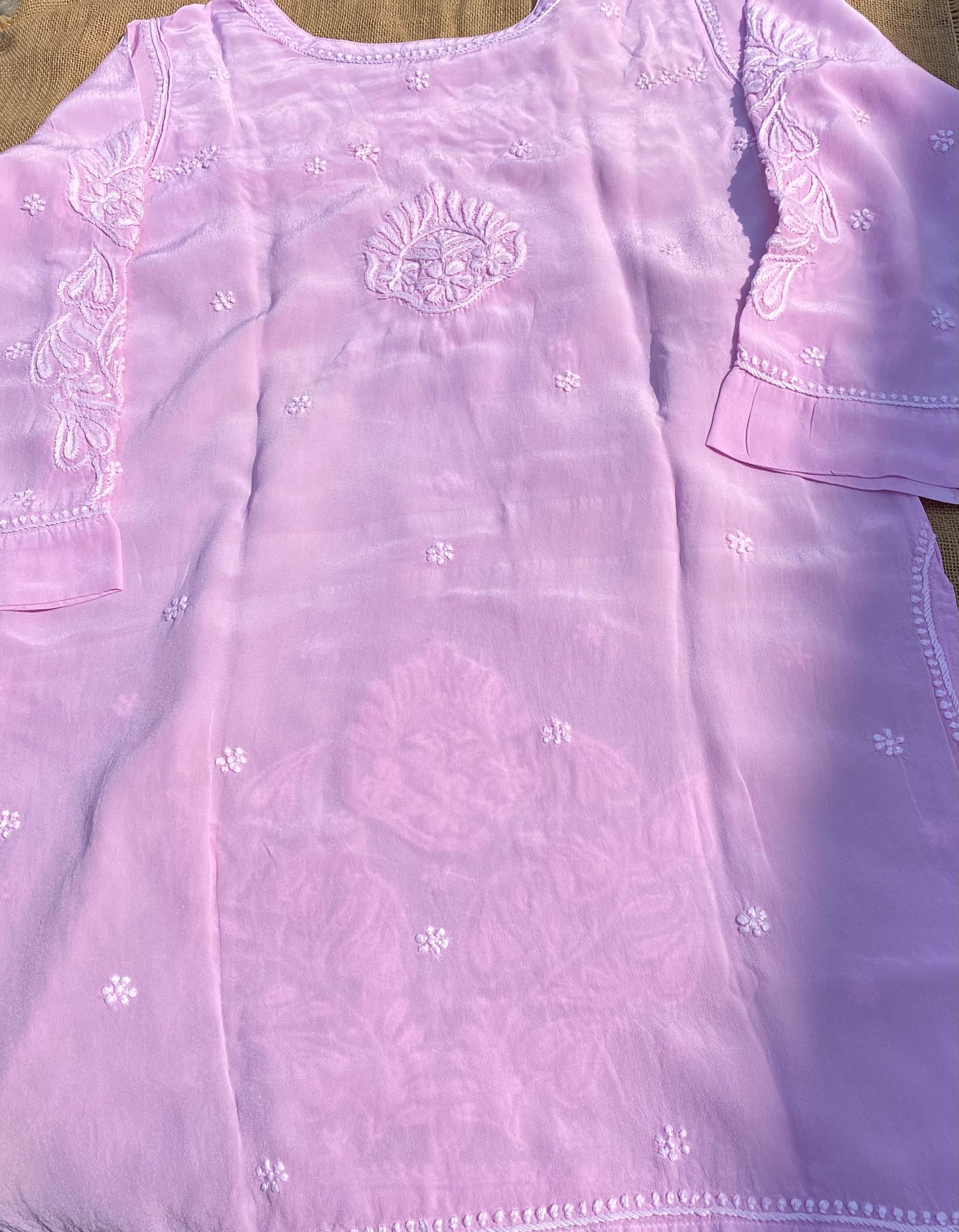 Gulnaar Grace – Chikankari Farshi Co-Ord Set