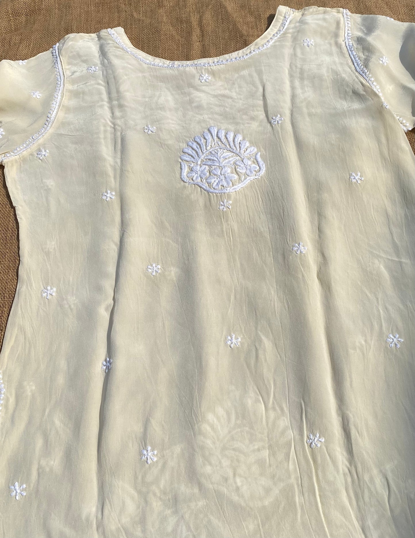 Gulnaar Grace – Chikankari Farshi Co-Ord Set