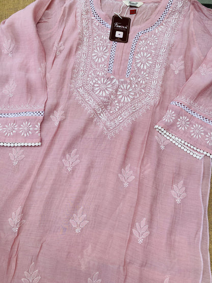 Alina – The Timeless Chikankari Semi Stitched Co-ord Set