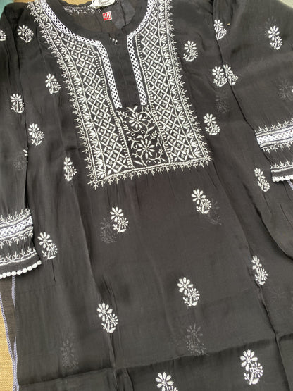 Alina – The Timeless Chikankari Semi Stitched Co-ord Set