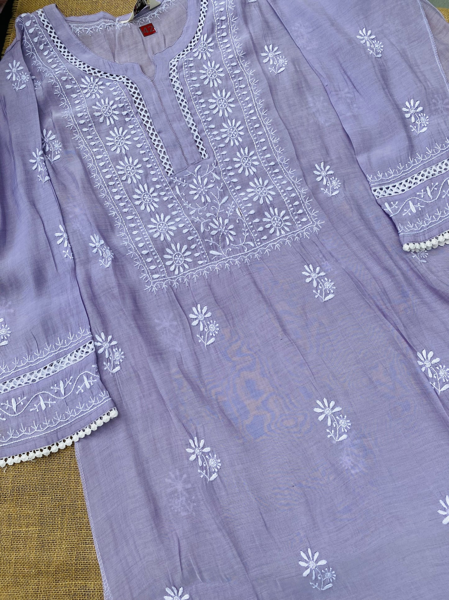 Alina – The Timeless Chikankari Semi Stitched Co-ord Set