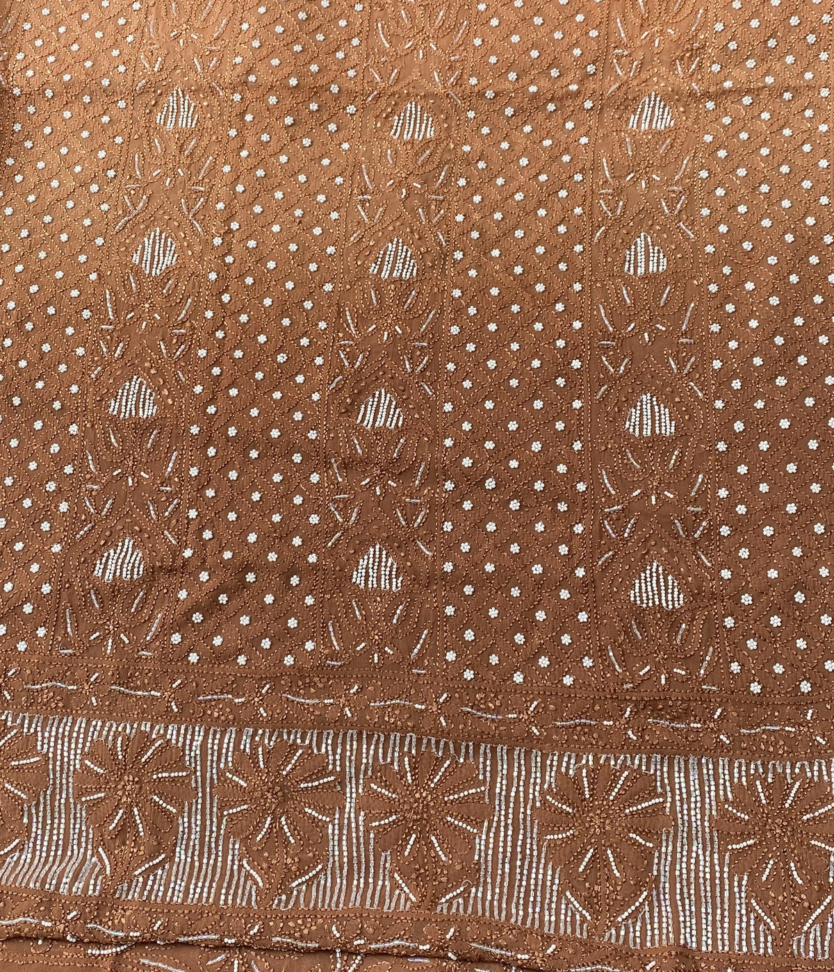 Famous Chikankari Resham Embroidered Unstitched Suit