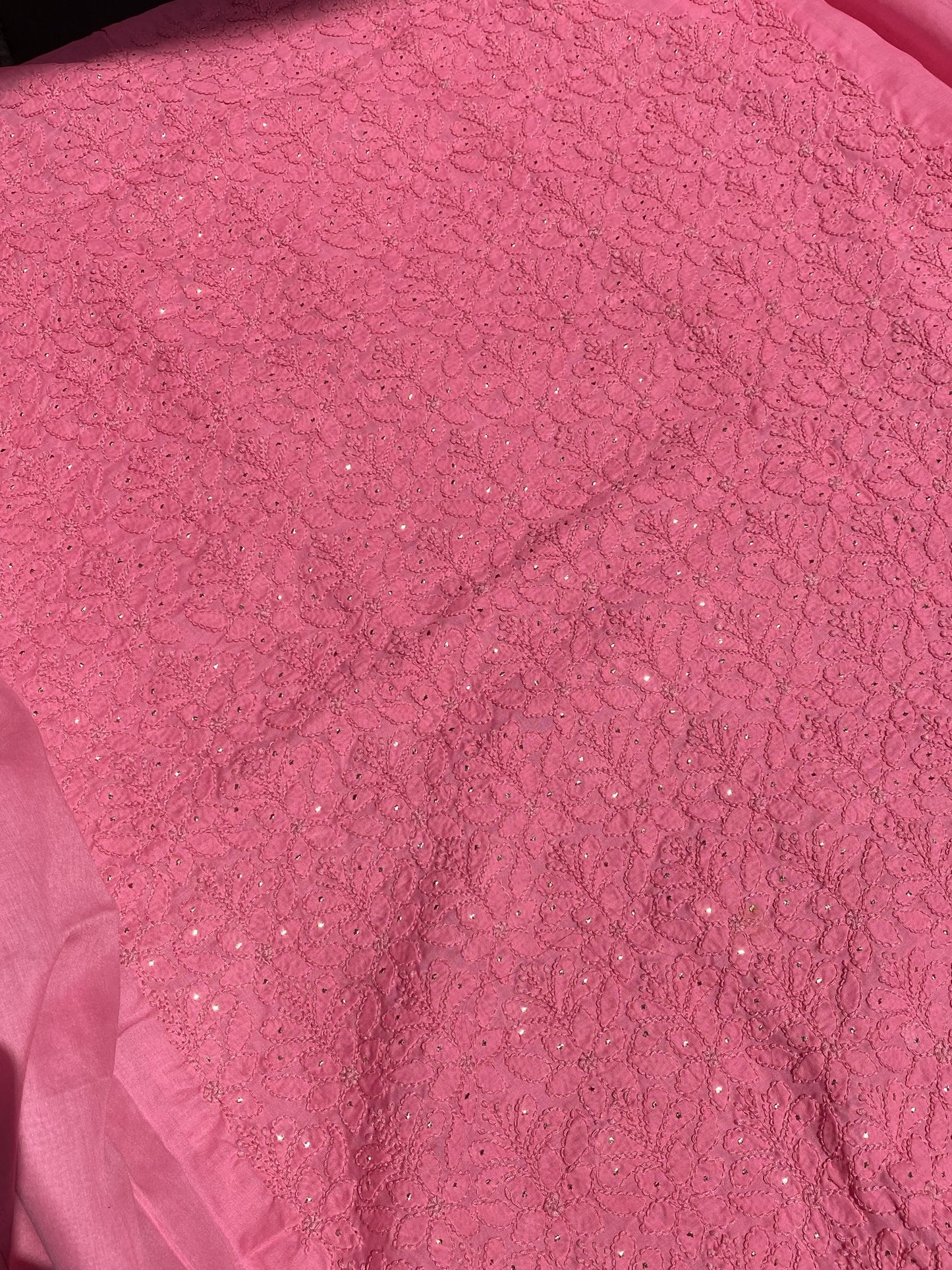Naaz Chikankari Netpatch Unstitched Kurta