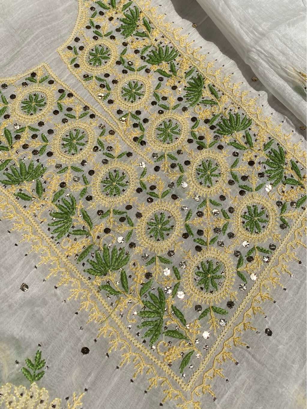Noor-e-Mulmul Chikankari Unstiched Sets