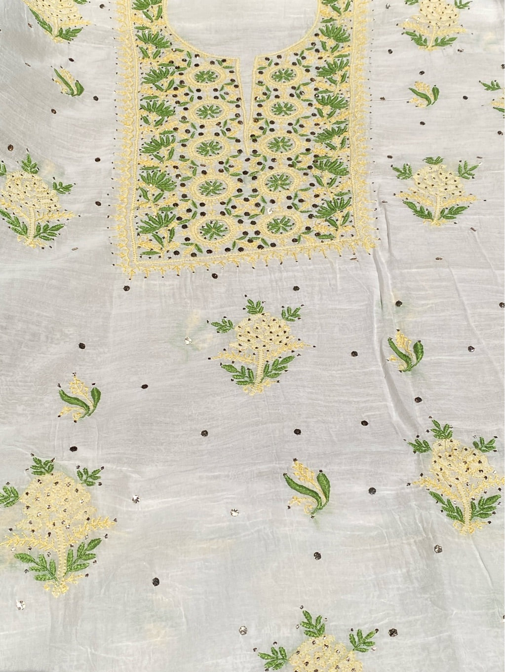 Noor-e-Mulmul Chikankari Unstiched Sets