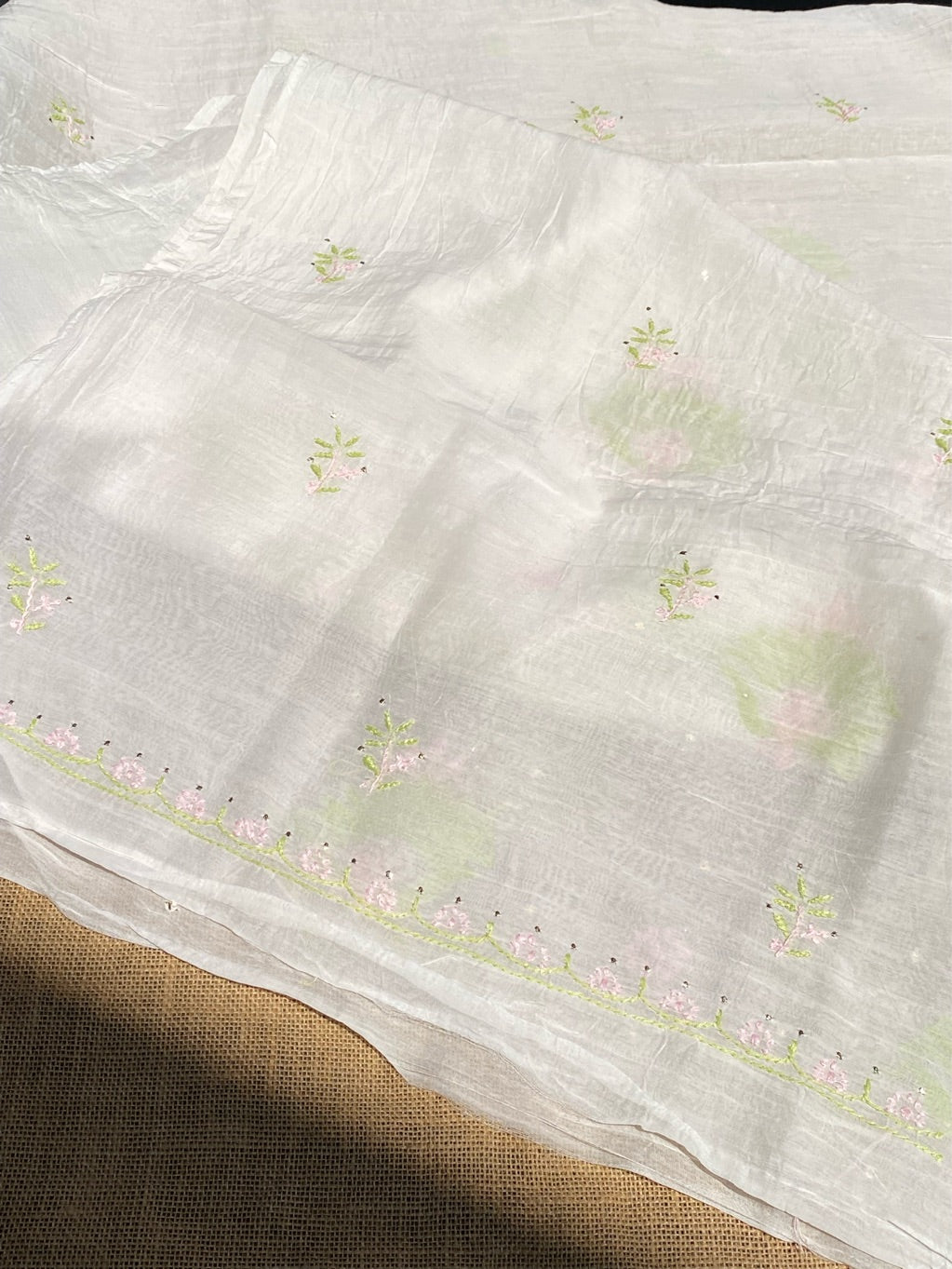 Noor-e-Mulmul Chikankari Unstiched Sets