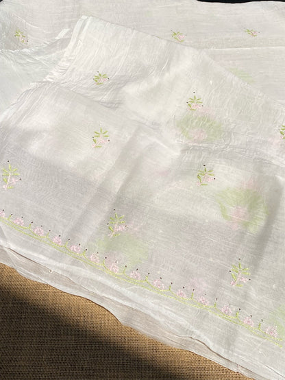 Noor-e-Mulmul Chikankari Unstiched Sets - Famous Chikankari
