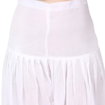 Chikankari Afghani Style Shalwar - Famous Chikankari