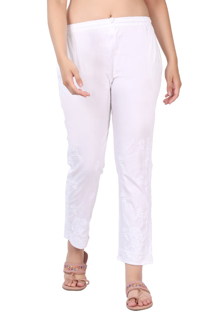 Stylish Lycra Chikankari Pant